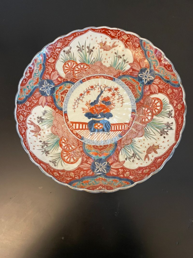 Quality Antique Victorian Japanese Imari Plate - Image 2